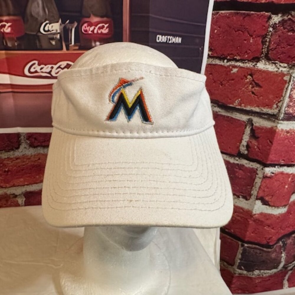 Miami Marlins New Era Visor Cap